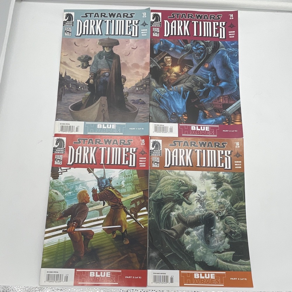 Star Wars Dark Times #13-16 BLUE HARVEST NEWSSTAND Dark Horse 4 Comic Lot